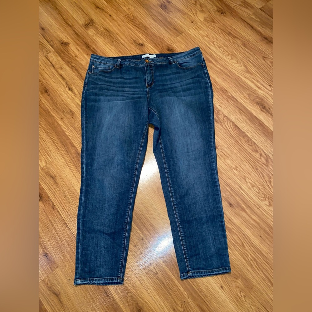 Cato Women’s Plus Size Jeans Size 22W Waist 44” Inseam 29”